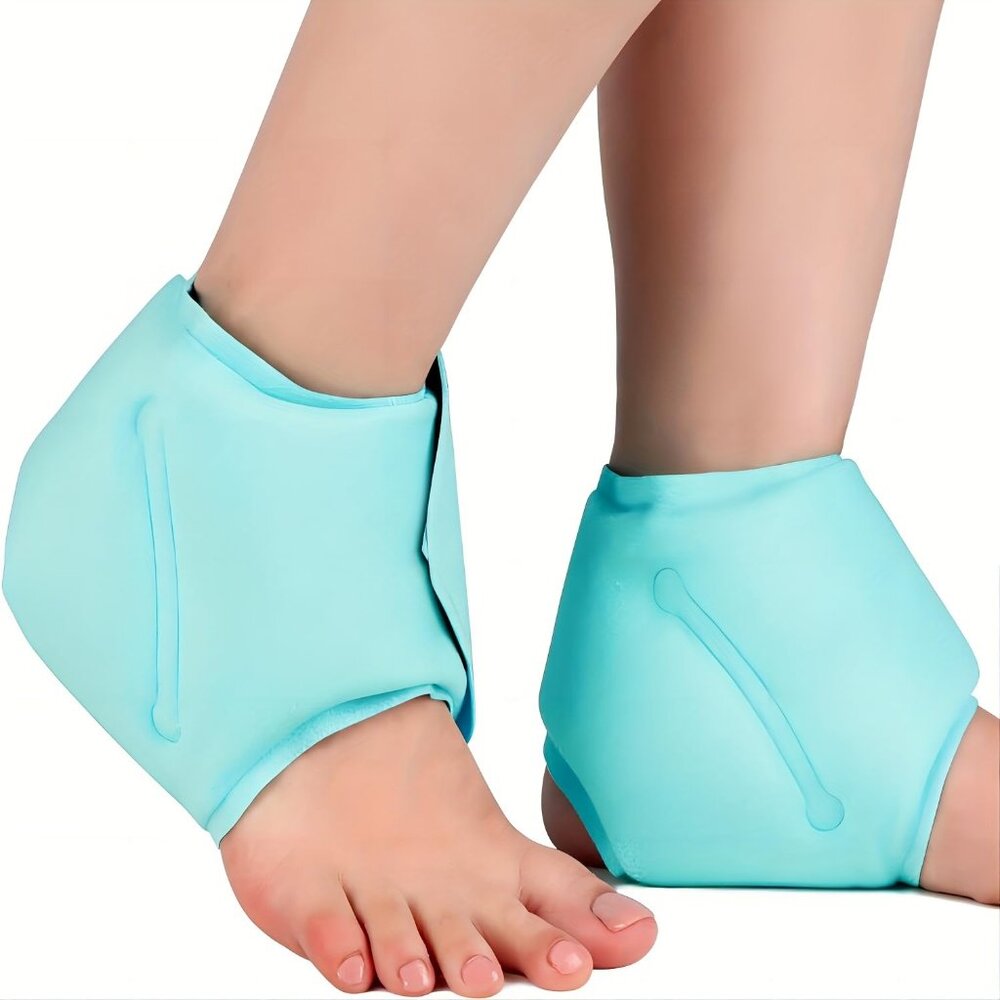 Reusable Cold Compression Ankle Ice Pack Wrap(1 Pack)